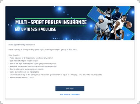 parlay insurance fanduel.